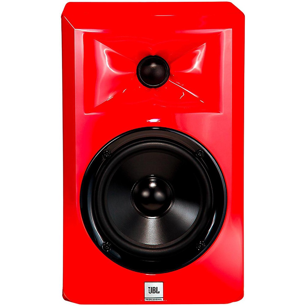 UPC 691991002205 product image for Jbl 5 Inch Two-Way Bi-Amplified Studio Monitor - Limited Edition Red | upcitemdb.com
