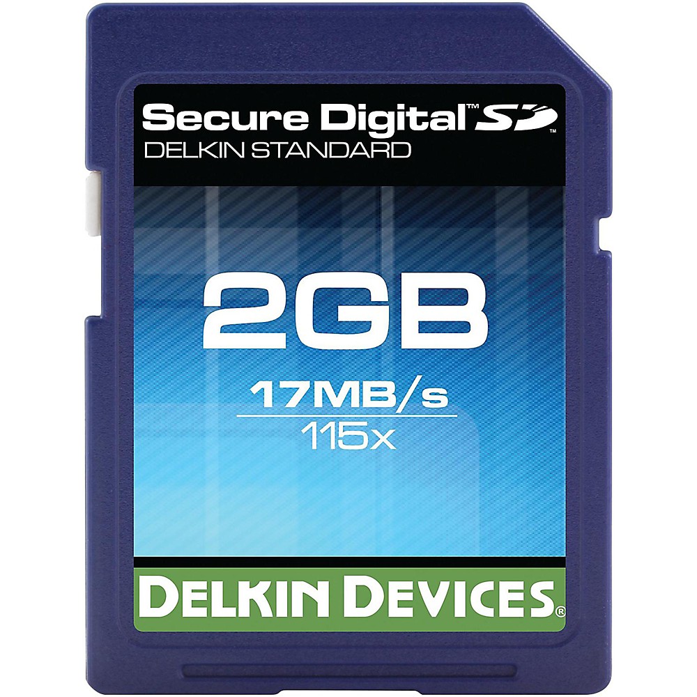 UPC 750323706430 product image for Delkin 2Gb Sd 115X Memory Card | upcitemdb.com