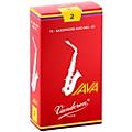 Vandoren JAVA Red Alto Saxophone Reeds Strength 3, Box of 10Strength 2, Box of 10