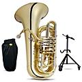 Jupiter JTU1140 Performance Series 4-Valve 3/4 BBb Tuba with Tuba Essentials Stand Pack