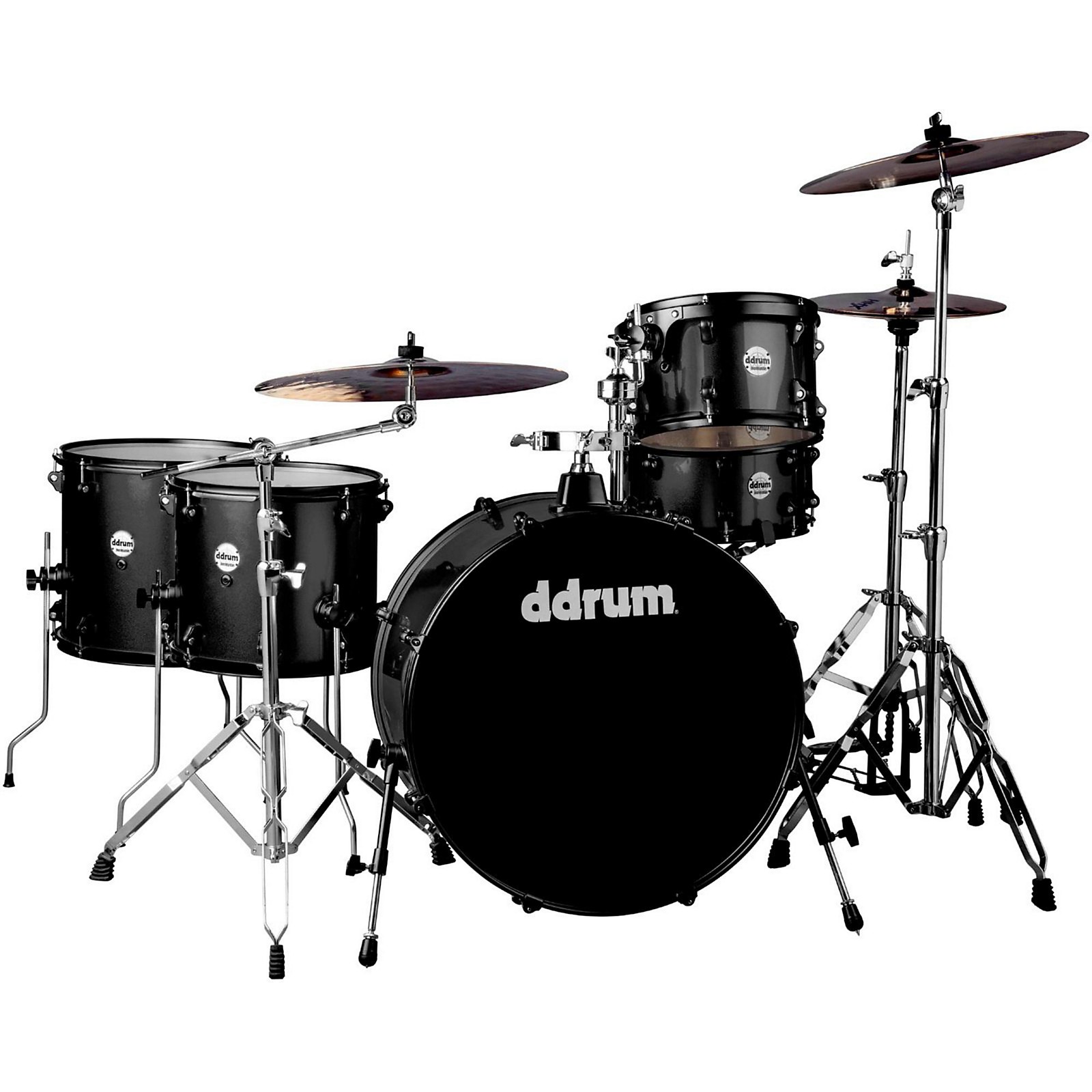 Ddrum Journeyman2 Series Rambler 5 Piece Drum Kit With 24 In Bass Drum