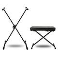 Musician's Gear KBX1 Keyboard Stand & Padded Piano Bench