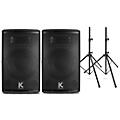 Kustom KPX10 Passive Speaker Package With Stands 12