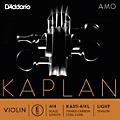 D'Addario Kaplan Amo Series Violin E String 1/4 Size, Medium4/4 Size, Light