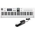Arturia KeyLab Essential 61 mk3 Keyboard Controller With Universal Sustain Pedal WhiteWhite