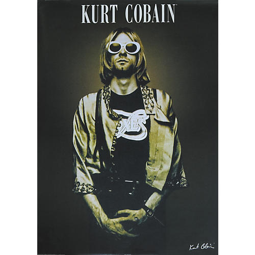 The Card Cafe Kurt Cobain Sunglasses Poster Musician S