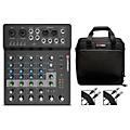 Harbinger LV8 8-Channel Analog Mixer With Gator Mixer Bag and Cables