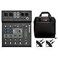 Harbinger LX8 8-Channel Analog Mixer With Gator Mixer Bag & Cables
