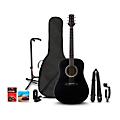 Mitchell Launch D100 Dreadnought Acoustic Guitar Deluxe Pack - Black