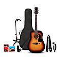 Mitchell Launch D75S Starter Dreadnought Acoustic Guitar Deluxe Pack - Sunburst