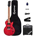 Epiphone Les Paul Special-I Electric Guitar Player Pack Worn EbonyWorn Cherry