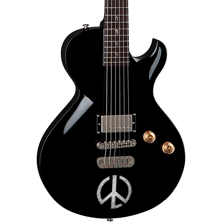 Dean Leslie West Standard Peace Electric Guitar Classic Black Musician's Friend