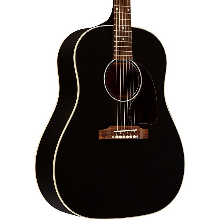 Gibson Limited Edition J45 Ebony AcousticElectric Guitar Ebony