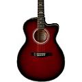 PRS Limited SE Angelus A50E Acoustic-Electric Guitar Charcoal BurstFired Red Burst