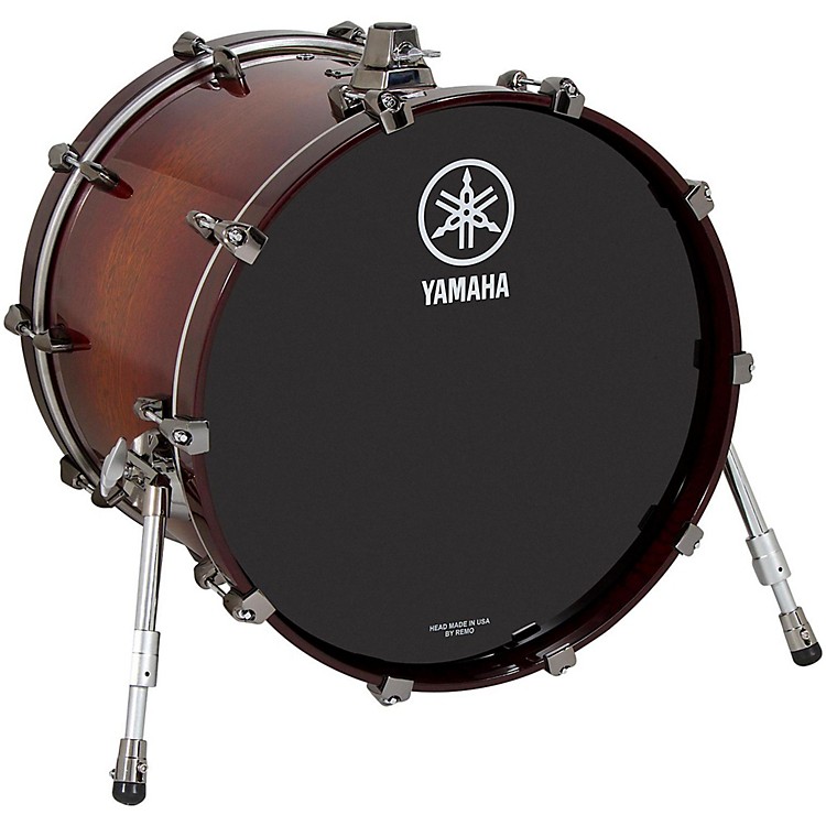 Yamaha Live Custom Oak Bass Drum 20x16 Inch Amber Shadow Sunburst