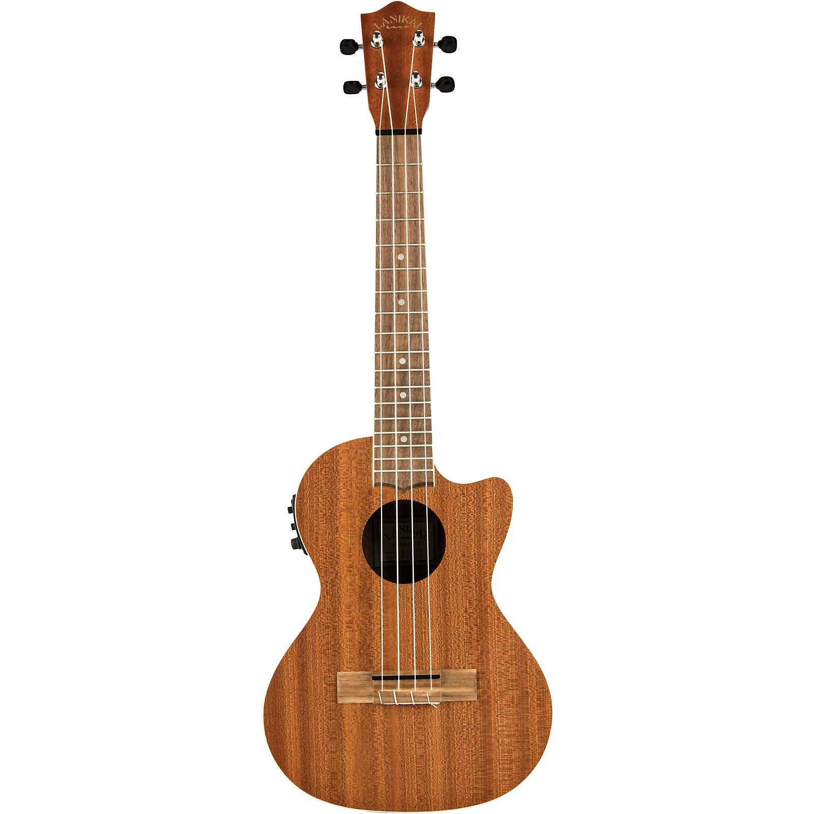 Lanikai Ma Cetx Lanikai Tenor Ukulele Cutaway Electric Natural