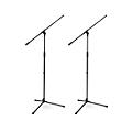 Musician's Gear MG100B Tripod Boom Microphone Stand 2-Pack - Black