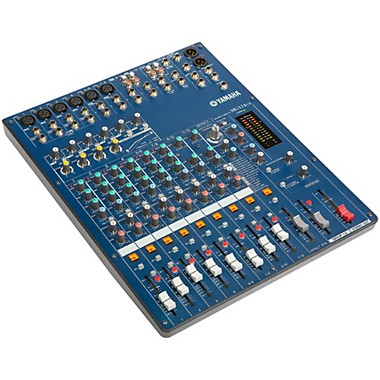 MG124CX 12-Input Stereo Mixer with Compression and Effects
