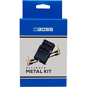BOSS 30th Anniversary MT-2-3A Metal Zone Effects Pedal and Two 6