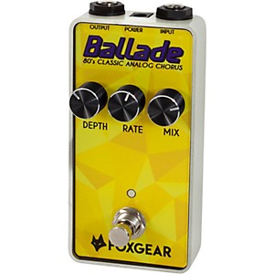 FoxGear Ballade Analog Chorus Effects Pedal