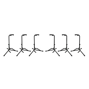 Musician's Gear Electric, Acoustic and Bass Guitar Stands (6-Pack)
