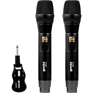 Gemini GMU-M200 Dual HandHeld Wireless UHF Microphone System