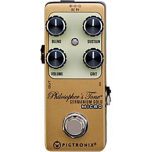 Pigtronix Germanium Gold Compressor Micro Effects Pedal