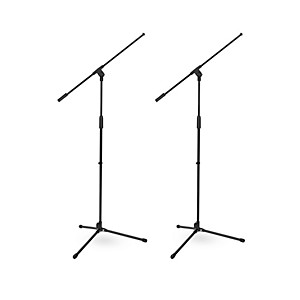 Musician's Gear MG100B Tripod Boom Microphone Stand - 2-Pack
