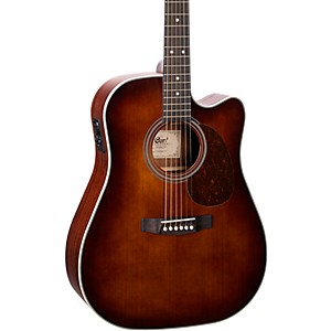 Cort MR500E MR Series Dreadnought Venetian Cutaway Acoustic-Electric Guitar