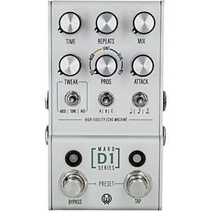 Walrus Audio Mako Series D1 Delay Effects Pedal