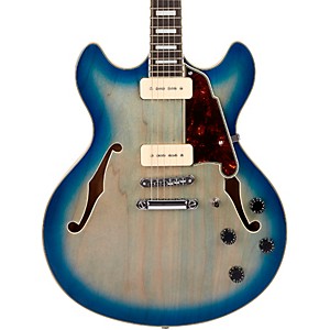 D'Angelico Premier Series DC Boardwalk Semi-Hollow Electric Guitar with Seymour Duncan P90s
