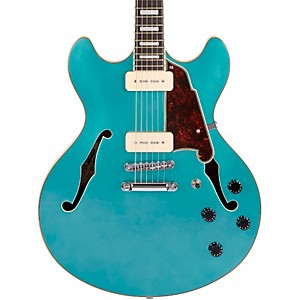D'Angelico Premier Series DC Boardwalk Semi-Hollow Electric Guitar with Seymour Duncan P90s