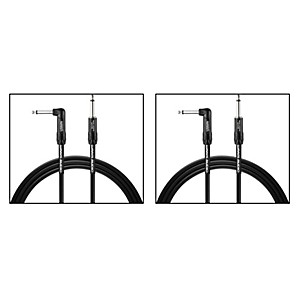 Warm Audio Pro Series - 1 End Rgt-Angle Instrument Cable, 2 Pack