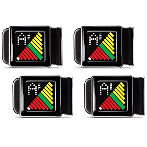 Snark S-5 Mini Guitar & Bass Tuner 4 Pack