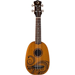 Luna Tattoo Pineapple Soprano Ukulele