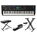 Yamaha MODX7+ Synthesizer With Stand, Bench and Sustain Pedal 88 Key Package