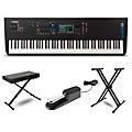 Yamaha MODX8+ Synthesizer With Stand, Bench and Sustain Pedal