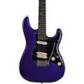 Schecter Guitar Research MV-6 Electric Guitar Gloss BlackMetallic Purple