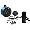 Shure MV7-K USB Microphone and AONIC215 Earphones Content Creator Bundles ClearBlack