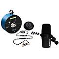 Shure MV7-K USB Microphone and AONIC215 Earphones Content Creator Bundles ClearClear