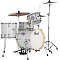 Pearl Midtown 4-Piece Complete Drum Set Matte RedPure White