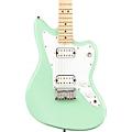 Squier Mini Jazzmaster HH Maple Fingerboard Electric Guitar Olympic WhiteSurf Green