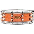 Pearl Music City Custom Solid Shell Snare Cherry in Hand-Rubbed Natural Finish 14 x 6.5 in.14 x 5 in.