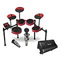 Alesis NITRO MAX 8-Piece Electronic Drum Set With Bluetooth, BFD Sounds & DA2108 Drum Amp RedRed