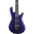 Spector NS Ethos 4 Four-String Electric Bass Solid Black GlossPlum Crazy Gloss