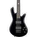Spector NS Ethos 4 Four-String Electric Bass White Sparkle GlossSolid Black Gloss