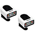 D'Addario NS Micro Headstock Tuner 2-Pack - White