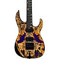 Legator Ninja 6-String X Series Evertune Electric Guitar Caribbean BlueRoyal Purple
