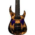 Legator Ninja 8-String X Series Evertune Electric Guitar Caribbean BlueRoyal Purple