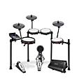 Alesis Nitro Max 8-Piece Electronic Drum Set With Bluetooth, BFD Sounds & DA2108 Drum Amp - Black